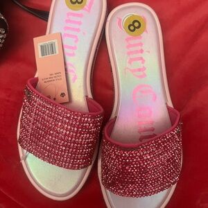 Juicy couture PINK SANDALS 🥰💅